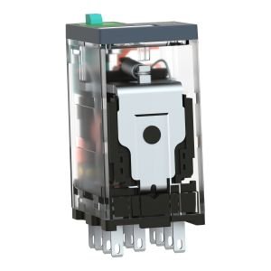 Schneider RXM3AB1BD 24VDC 10A 3 Kontak Test Butonlu Röle