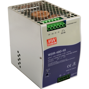 Meanwell WDR-480-48 10A 48VDC 480W DIN Güç Kaynağı
