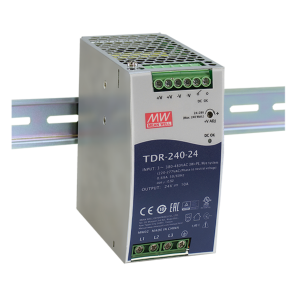 Meanwell TDR-240-24 10A 24VDC 240W Trifaze Güç Kaynağı