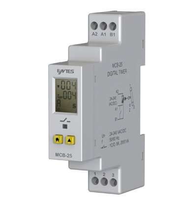 Entes MCB-25 M4083 LCD Çok Fonksiyonlu Zaman Rölesi  0,1sn- 999 saat
