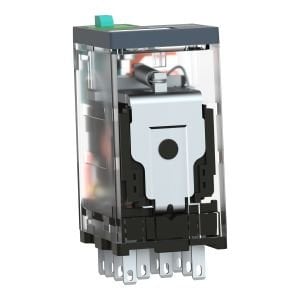 Schneider RXM4AB1BD 24VDC 6A 4 Kontak Test Butonlu Röle