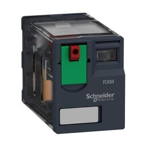 Schneider RXM4AB1F7 120VAC 6A 4 Kontak Test Butonlu Röle