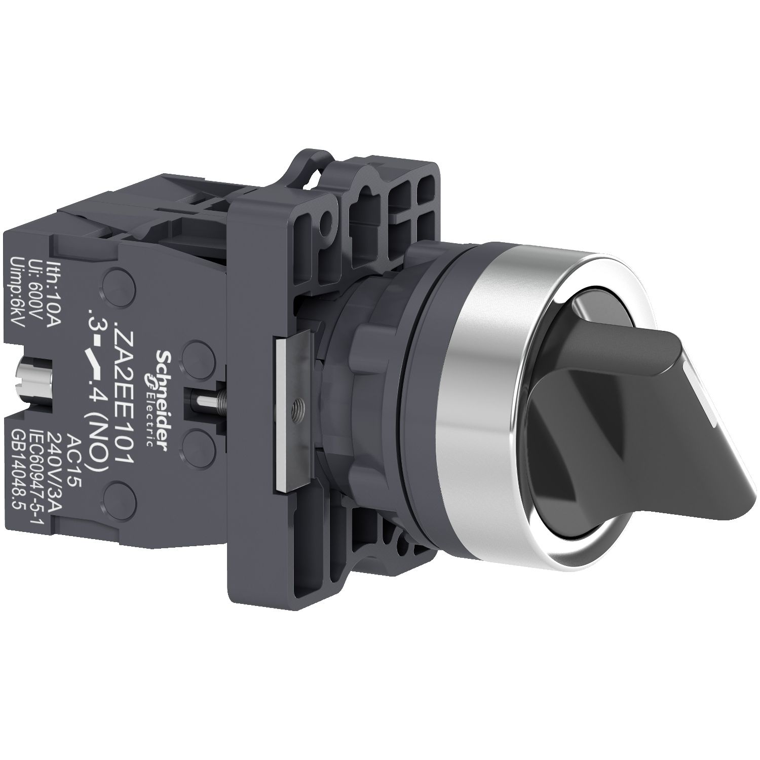 Schneider XA2ED33 Ø22 Mandal Buton 3 Konumlu 2NA