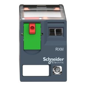 Schneider RXM4AB2B7 24VAC 6A 4 Kontak Test Btn. Ledli Röle