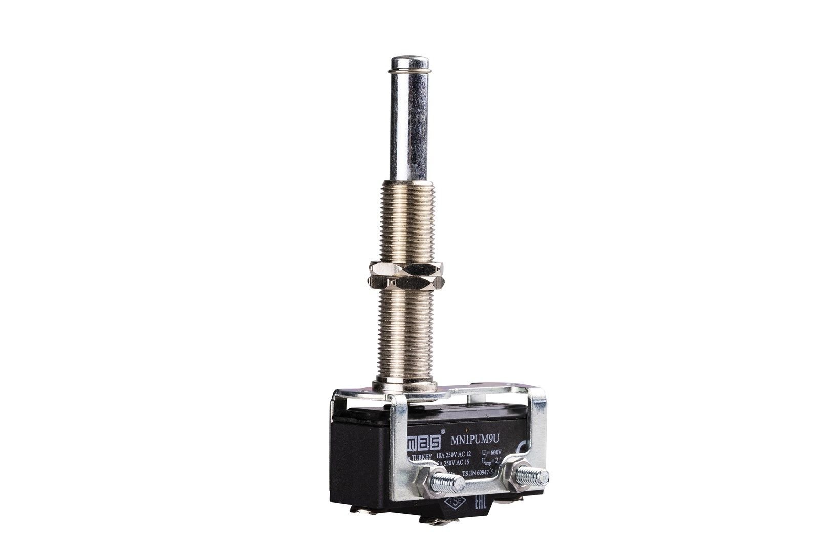 Emas MN1PUM9U Metal Kalın Pimli 1CO MN1 Serisi Plastik Mini Switch