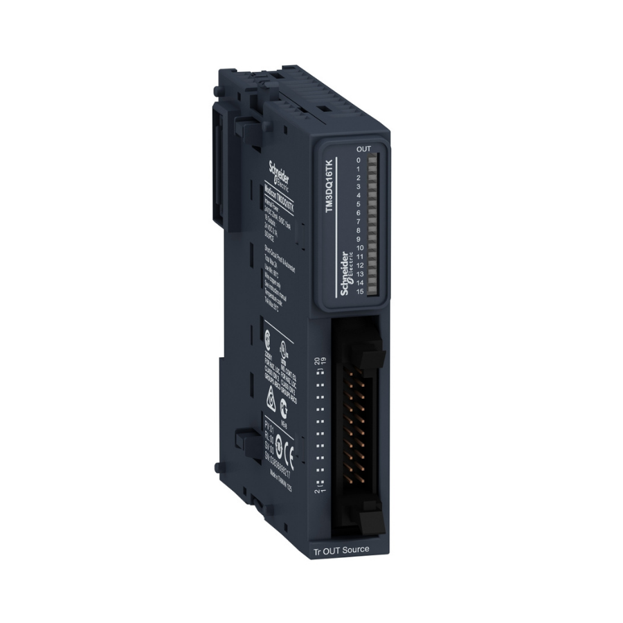 Schneider Electric TM3DQ16TK HE10 PNP 16 Dijital Çıkış Modül