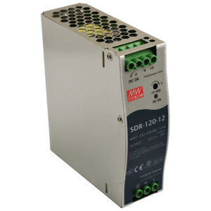 Meanwell SDR-120-12 10A 12VDC 120W DIN Güç Kaynağı