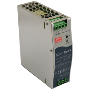 Meanwell SDR-120-48 2.5A 48VDC 120W DIN Güç Kaynağı