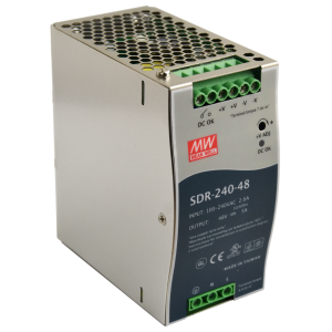 Meanwell SDR-240-48 5A 48VDC 480W DIN Güç Kaynağı