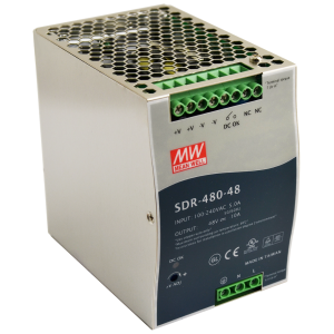 Meanwell SDR-480-48 10A 48VDC 480W DIN Güç Kaynağı