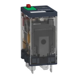 Schneider RPM21B7 24VAC 15A 2 Kontak Test Butonlu Röle