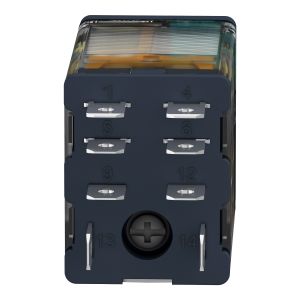 Schneider RPM22BD 24VDC 15A 2 Kontak Test Buton Ledli Röle