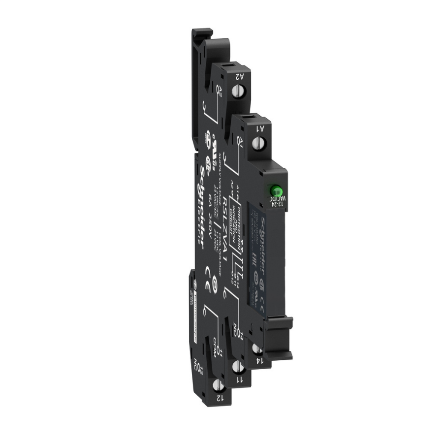 Schneider RSL1PVPU 230V AC/DC 6A 1CO Ledli Slim Röle