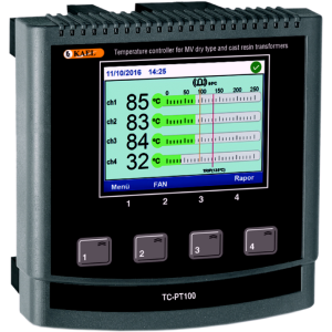 Kael TC-PT100 4 Kanallı Sıcaklık Kontrol Cihazı