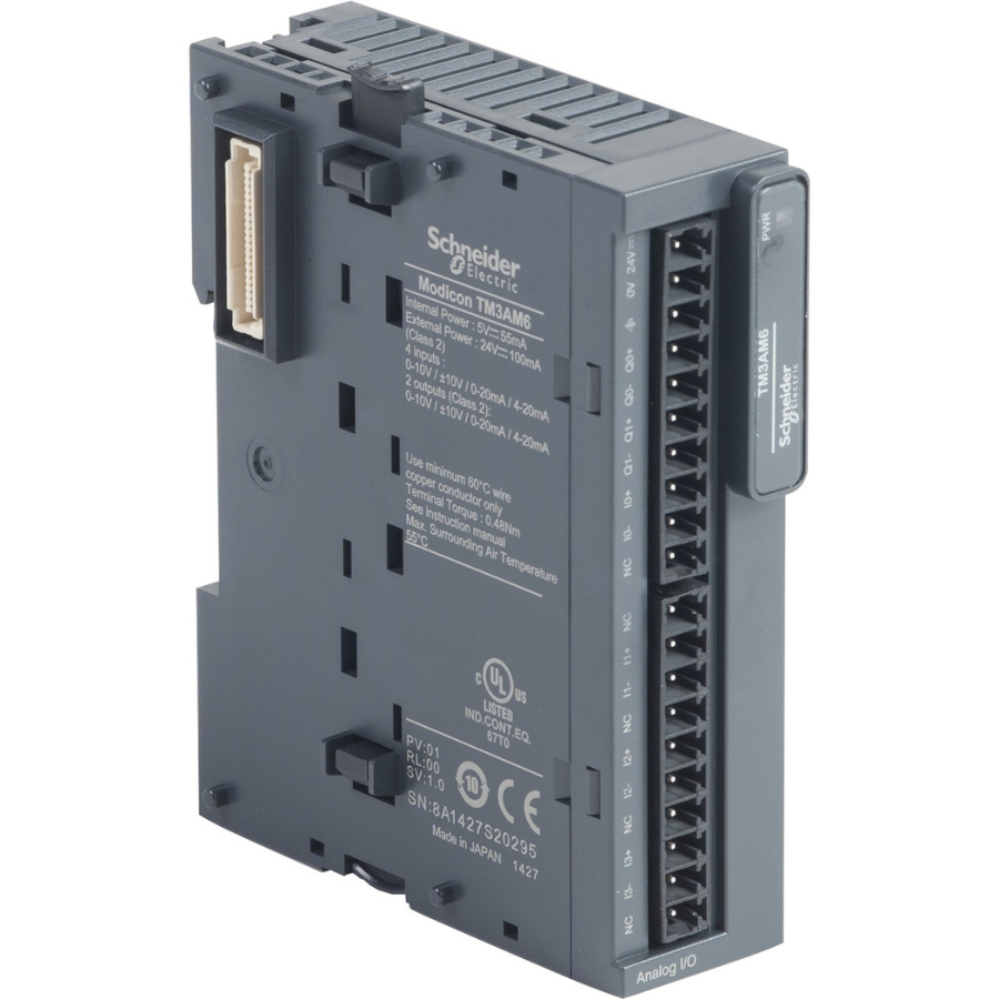Schneider Electric TM3AM6 4 Giriş 2 Çıkış Analog Modülü