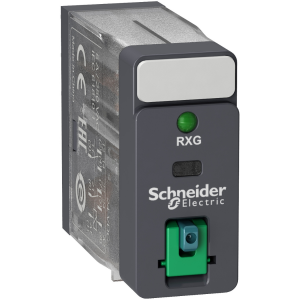 Schneider RXG22BD 24VDC 5A 2 Kontak Test Buton Ledli Röle