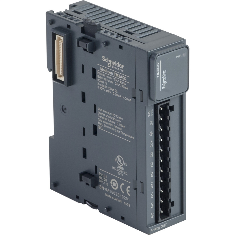 Schneider Electric TM3AQ2 2 Analog Çıkış Modülü