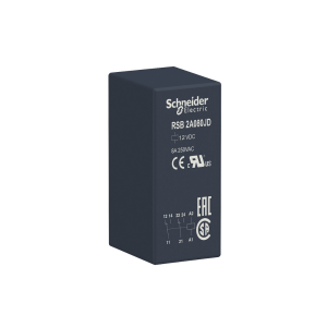 Schneider RSB2A080JD 12VDC 8A 2 Kontak 8 Pin Röle