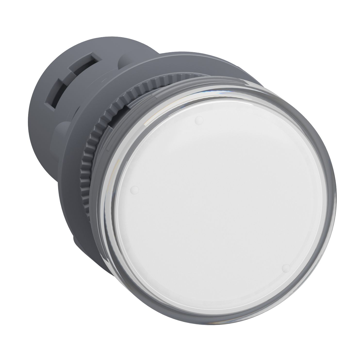 Schneider XA2EVB1LC Sinyal lambası, plastik, beyaz, Ø 22 mm, LEDli, 24 V AC/DC