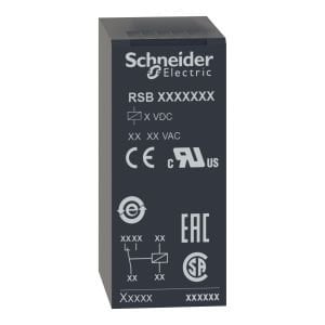 Schneider RSB1A120P7 230VAC 12A 1 Kontak 5 Pin Röle