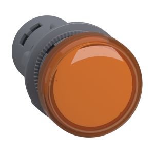 Schneider XA2EVB5LC Sinyal lambası, plastik, sarı, Ø 22 mm, LEDli, 24 V AC/DC