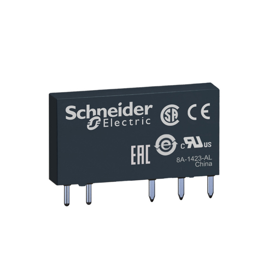 Schneider RSL1AB4BD 24VDC 6A 1 Kontak 5 Pin Slim Röle