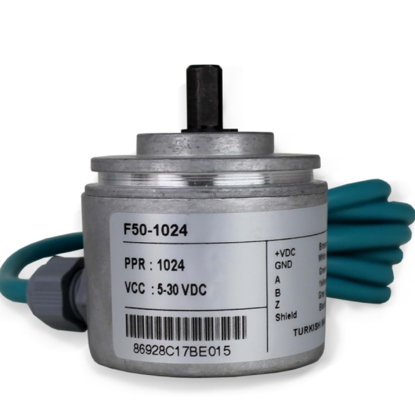 Fenac F50-1024 Pulse 1024 50MM Gövde 8MM Mil HTL Enkoder