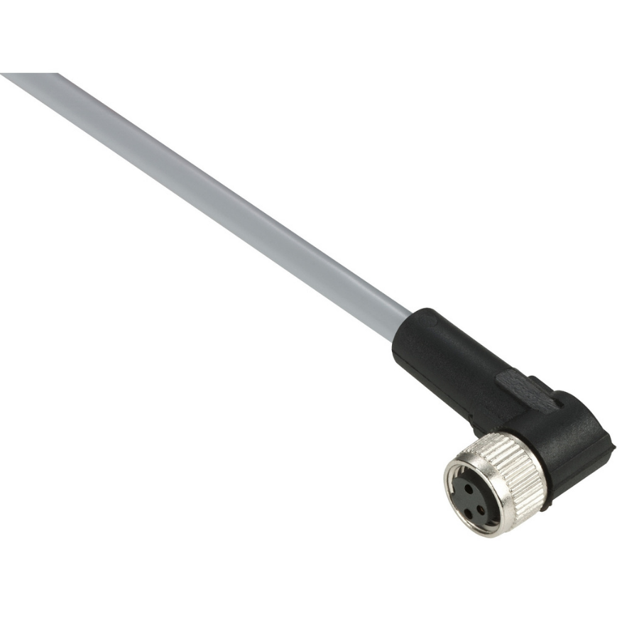 Telemecanique XZCPV0666L5 M8 3 Pin Açılı PVC 5M Sensör Kablosu
