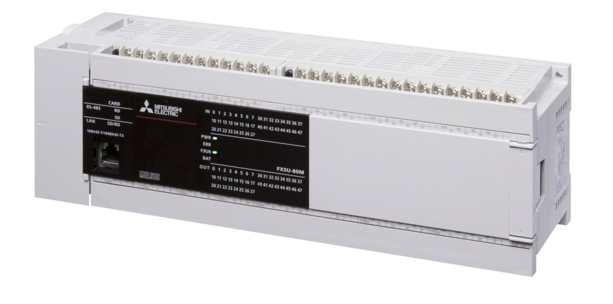 Mitsubishi FX5U-80MT/DSS 40G 40Ç 24VDC PLC 301948