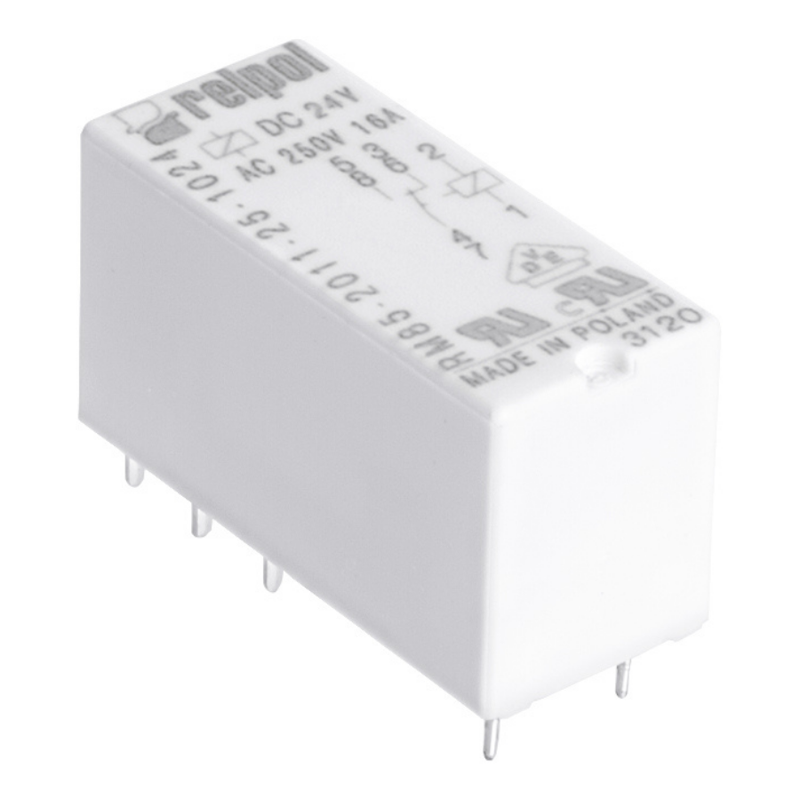 Relpol RM85-2011-25-5024 Tek Kontak 16A 24VAC PCB Tipi Röle