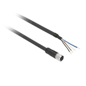 Telemecanique XZCP0941L2 M8 4 Pin Düz PUR 2M Sensör Kablosu