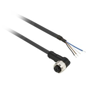 Telemecanique XZCP1041L5 M8 4 Pin Açılı PUR 5M Sensör Kablosu