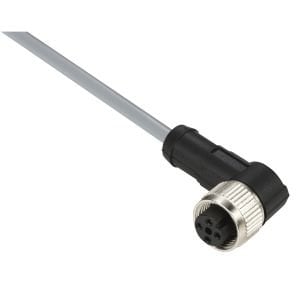 Telemecanique XZCPV1241L2 M12 4 Pin Açılı PVC 2M Sensör Kablosu