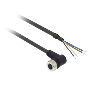 Telemecanique XZCP1241L5 M12 4 Pin Açılı PUR 5M Sensör Kablosu