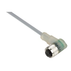 Telemecanique XZCPV1340L2 M12 3 Pin Led'li Açılı PVC 2M Sensör Kablosu