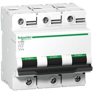 Schneider A9N18367 Acti9 C120N 3P 100A, 10kA C eğrisi Otomat
