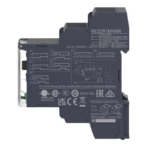 Schneider RE22R1MYMR 8A 1CO 24-240V AC/DC Çok Fonksiyonlu Zaman Rölesi