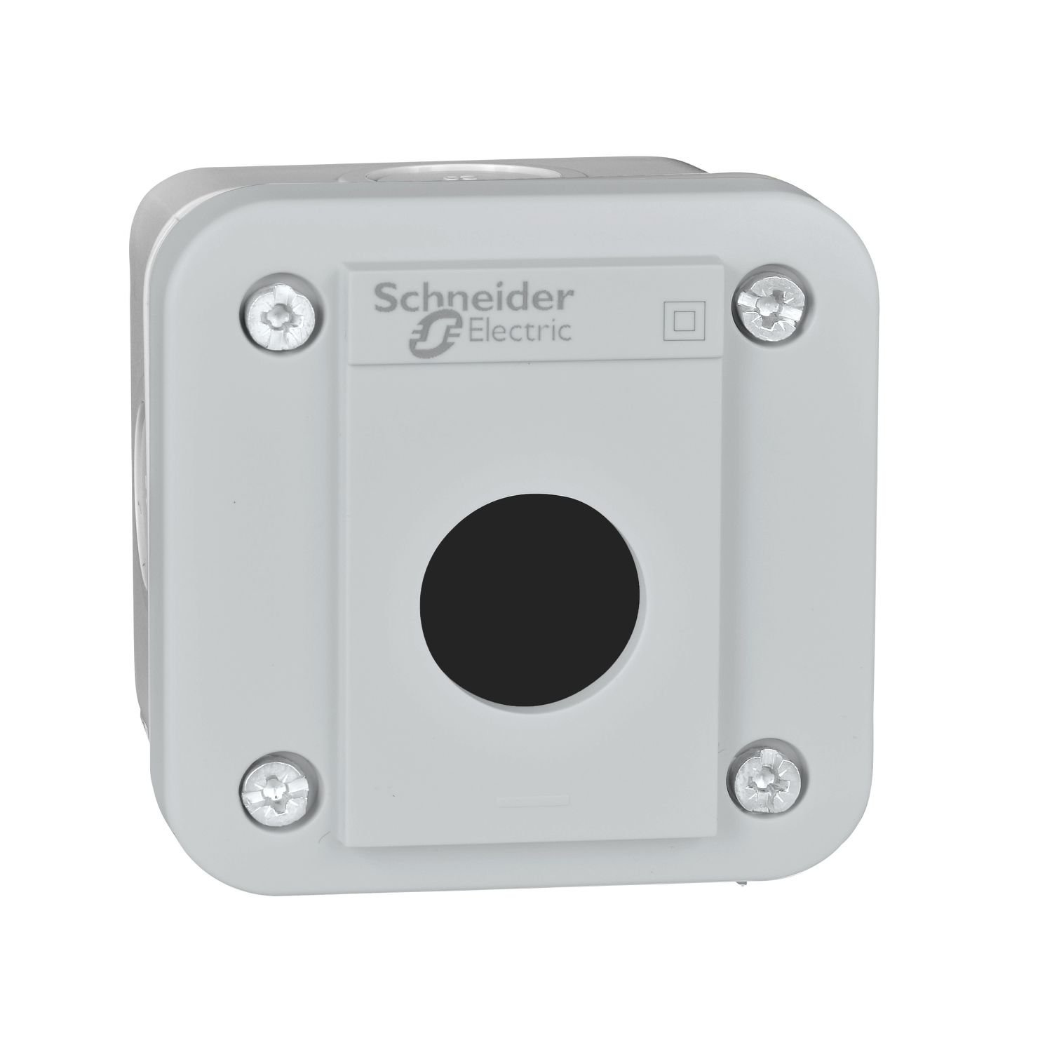 Schneider XALE1 boş kontrol istasyonu XAL-E - açık gri taban ve kapak