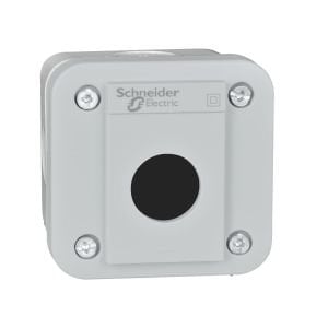 Schneider XALE1 boş kontrol istasyonu XAL-E - açık gri taban ve kapak