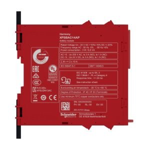 Schneider XPSBAC14AP 24VAC/DC 4 NO 1 NC Güvenlik Rölesi
