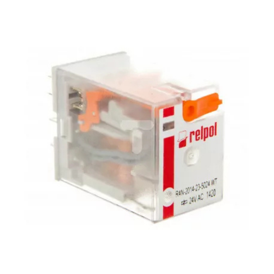 Relpol R4N-2014-23-5024-WT 4 Kontak 7A 24VAC Röle