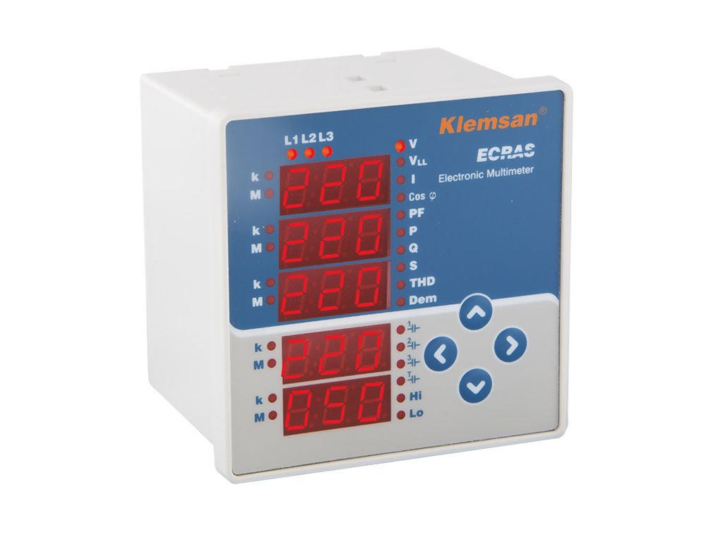 Klemsan 606210 ECRAS 100 3Ø 3 Faz Multimetre