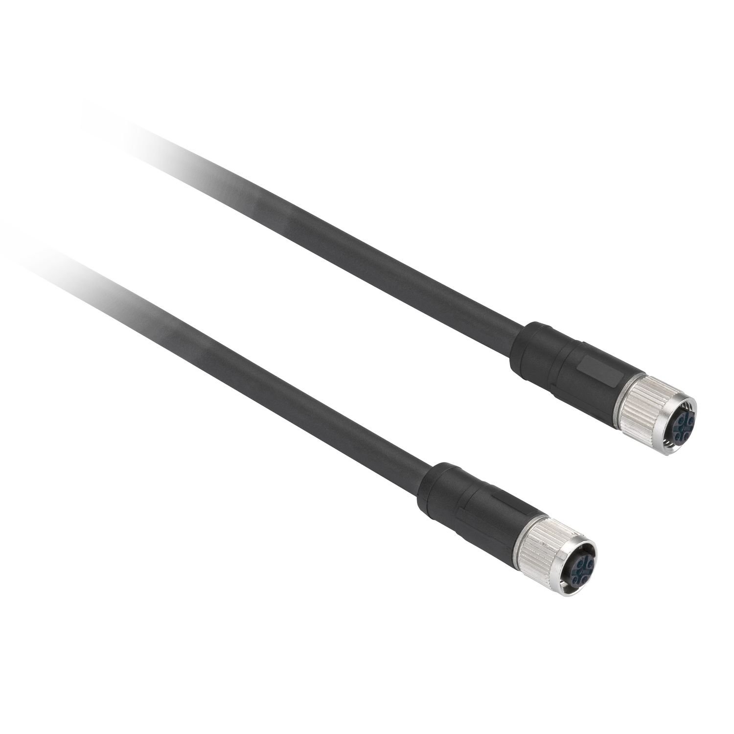 Telemecanique XZCPV11V2L2 PVC M12 5 Pin Düz 2 Metre Kablo