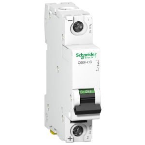Schneider A9N61504 Acti9 C60H-DC 1P 4A, 6kA C Eğrisi Otomat