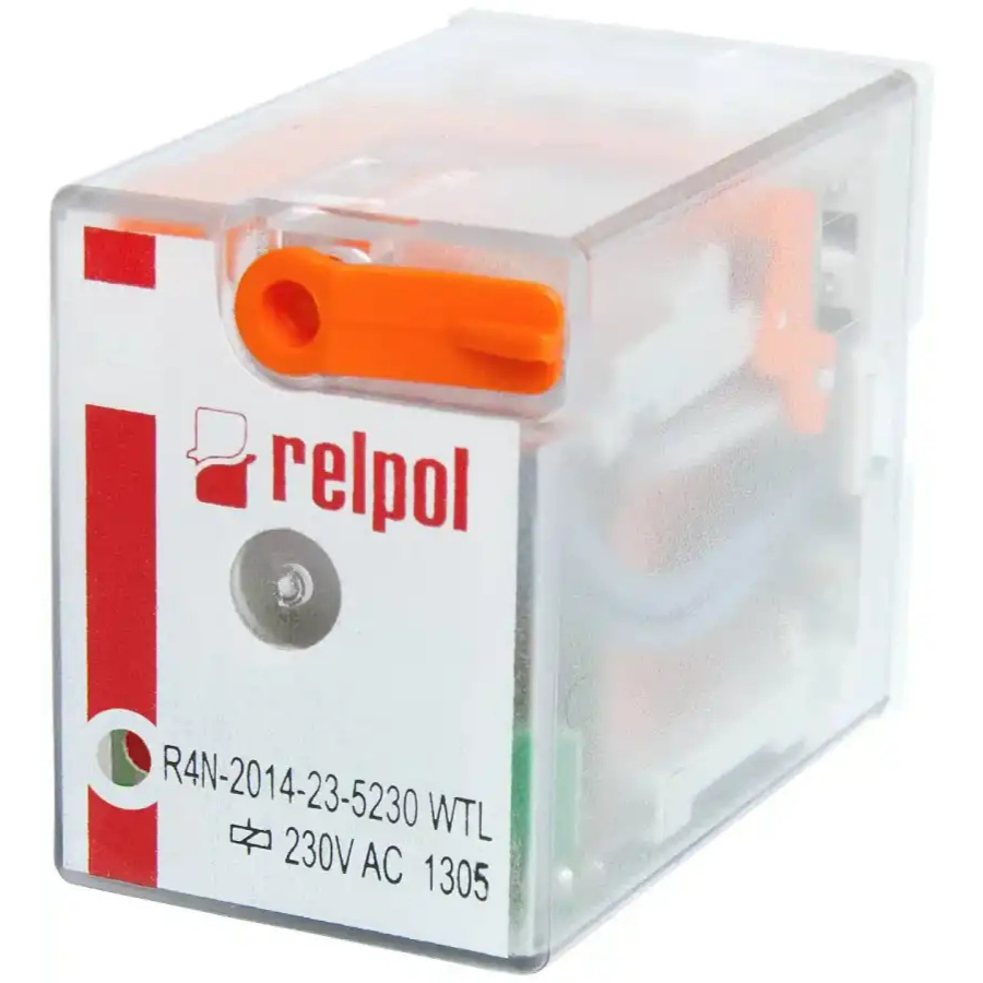 Relpol R4N-2014-23-5230-WTL 4 Kontaklı 7A 230VAC Röle Ledli