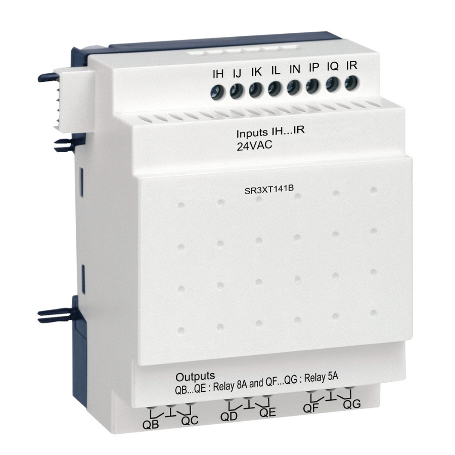 Schneider Electric SR3XT141B Zelio 14 I/O 24VAC Modül