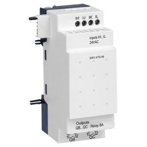 Schneider Electric SR3XT61B Zelio 6 I/O 24VAC Modül