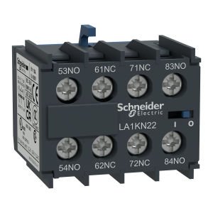 Schneider LA1KN40 4 NO TeSys K Yardımcı Kontak Bloğu