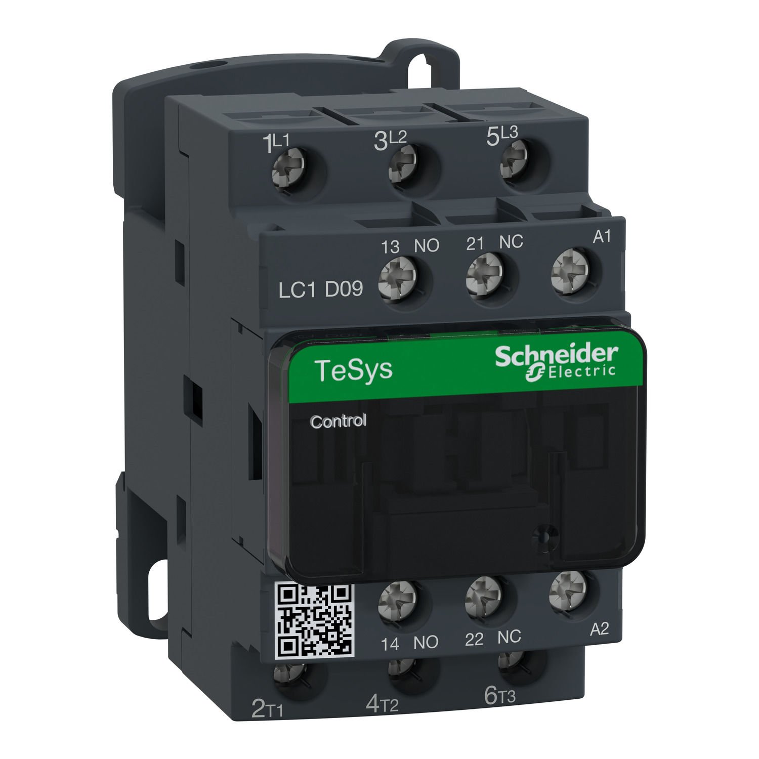 Schneider LC1D09F7 110 VAC 4 kW 9A 1NO 1NC Kontaktör