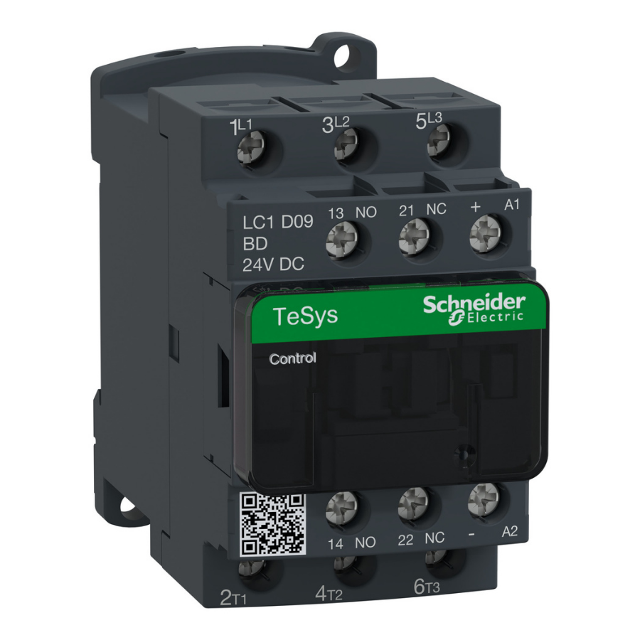 Schneider LC1D09M7 220VAC 4 kW 9A 1NO 1NC Kontaktör